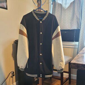 Over-sized Varsity Jacket Dress‎